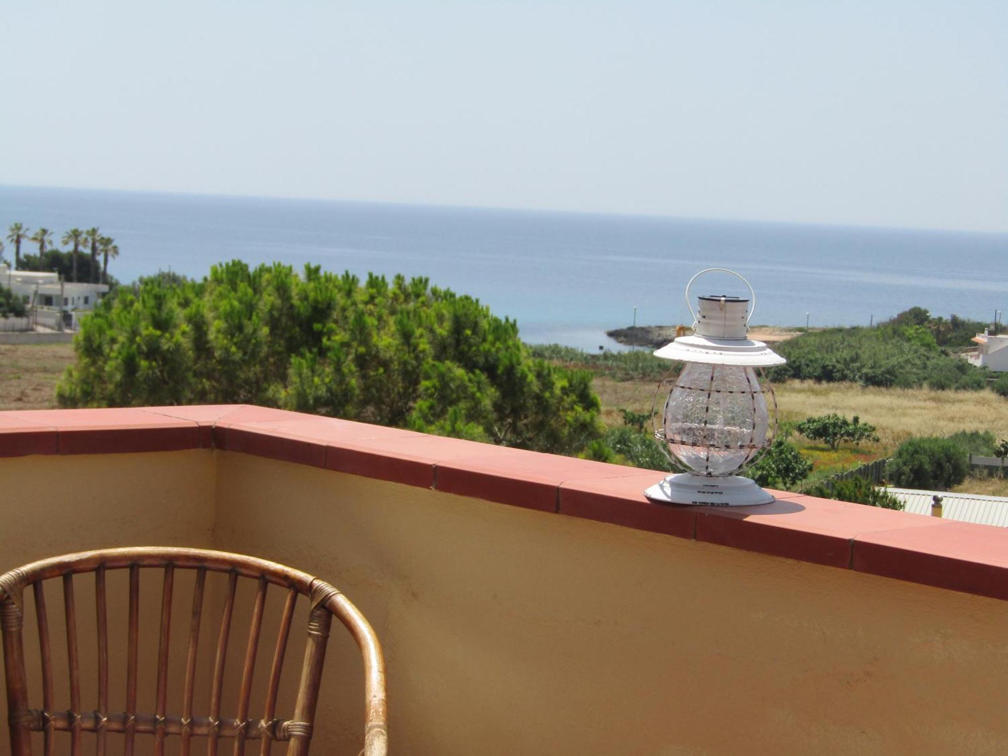 Ferienwohnung Breathtaking View Of Salento- Leporano Exterior foto